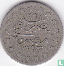 Ägypten 1 Qirsh AH1293-29 (1903 - type 2)