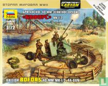 British Bofors 40 mm MK-I/2 AA Gun