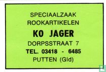 Rookartikelen Ko Jager