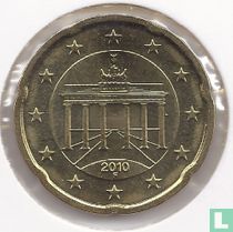 Deutschland 20 Cent 2010 (F)