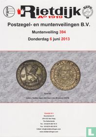 Veilingcatalogus Rietdijk Munt- en Papiergeldveiling 394