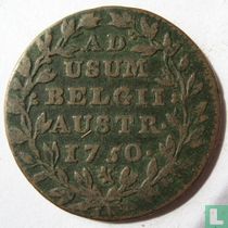 Österreichische Niederlande 2 Liard 1750 (Löwe)