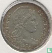 Colombie 5 pesos 1909