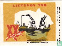 Mechanizuotas klaipedos uostas