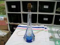 Pied de lampe en cristal
