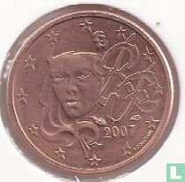 Frankrijk 1 cent 2007