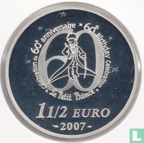 France 1½ euro 2007 (BE) "60 years of the Little Prince - the Little Prince and the fox"