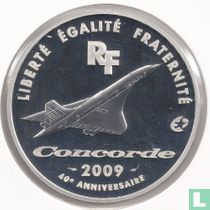 Frankreich 10 Euro 2009 (PP) "40th Anniversary of the Concorde"