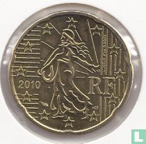 Frankreich 20 Cent 2010