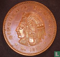 Mexique 50 centavos 1957