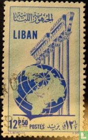 Globe and Columns