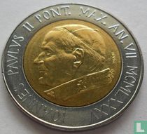 Vatican 500 lire 1985