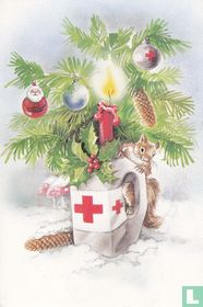 Rode Kruis Kerstkaart 1985