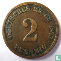 Duitse Rijk 2 pfennig 1873 (A)
