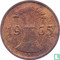 Deutsches Reich 1 Reichspfennig 1935 (F)