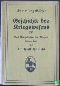 Das Kriegswesen der Neuzeit. Zweiter Teil.
