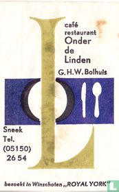 Café Restaurant Onder de Linden 