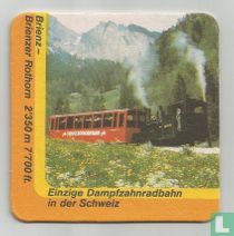 Einzige Dampfzahnradbahn in der Schweiz