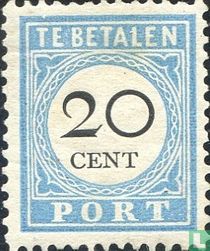 Postage due stamp