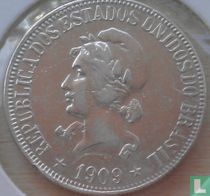 Brasilien 1000 Réis 1909