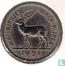 Mauritius ½ Rupee 1951