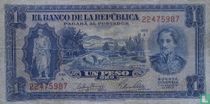 Colombie 1 Peso Oro 1953
