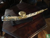 Opium pipe, Chinese porcelain