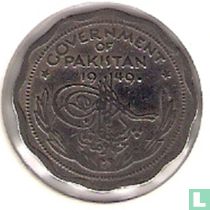 Pakistan 1 anna 1949 (with dot)