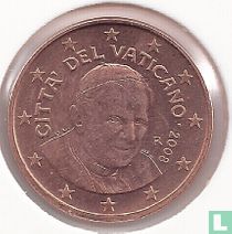 Vatican 1 cent 2008