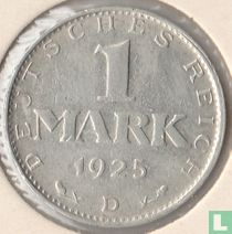 Duitse Rijk 1 mark 1925 (D)
