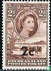 Queen Elizabeth II - overprint
