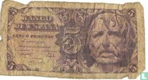 Spanien 5 peseta