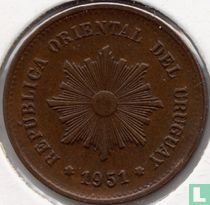 Uruguay 5 centésimos 1951