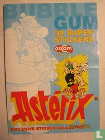 Plakblad Asterix stickers