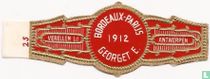 Bordeaux-Paris 1912 Georget E.