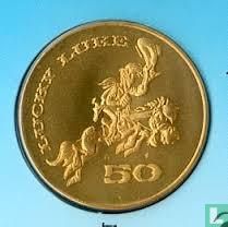 België 50 jaar Lucky Luke