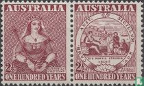 Hundert Jahre Briefmarken