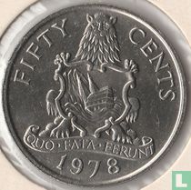 Bermuda 50 cents 1978