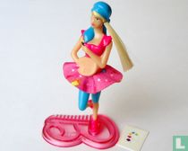 Barbie as a painter