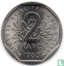 France 2 francs 1980 for sale
