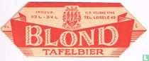 Blond tafelbier