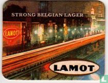 Lamot strong belgian lager / Molenbeek Viaduct, Brussels