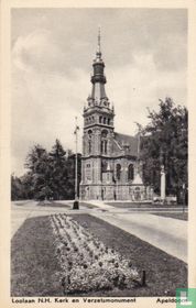 Loolaan N.H. Kerk en verzetsmonument - Apeldoorn