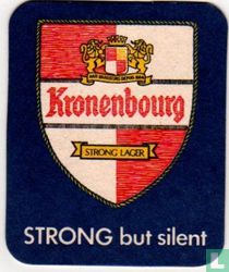Kronenbourg STRONG but silent