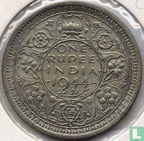 Britisch-Indien 1 Rupee 1944 (Lahore - Typ 2)