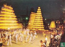 Tobata Gion Festival Parade of Paper Lantarn