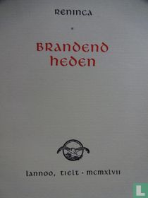 Brandend heden