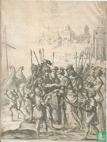 Aeneas komt aan in Carthago en ontmoet Dido