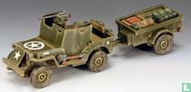 US Armoured Jeep Trailer Combo