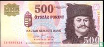 Ungarn 500 Forint 2010